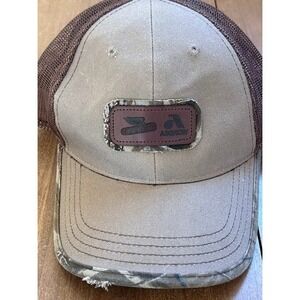 ASGROW DeKalb‎ Brown Trucker Hat Camo Trim One Size Fits Most